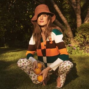 Siedres Striped Sweater Small